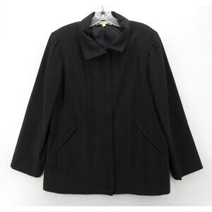 Charles Chang Lima Jacket 8 Wool Blend Blazer Striped Minimalist USA